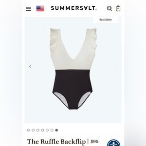 Summersalt Ruffle Backflip Swim Women’s Size 6